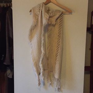 Anthropologie Fuzzy Scarf